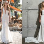 two Fit and Flare Wedding gowns