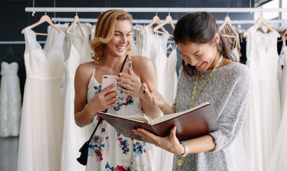 bridal dress shopping