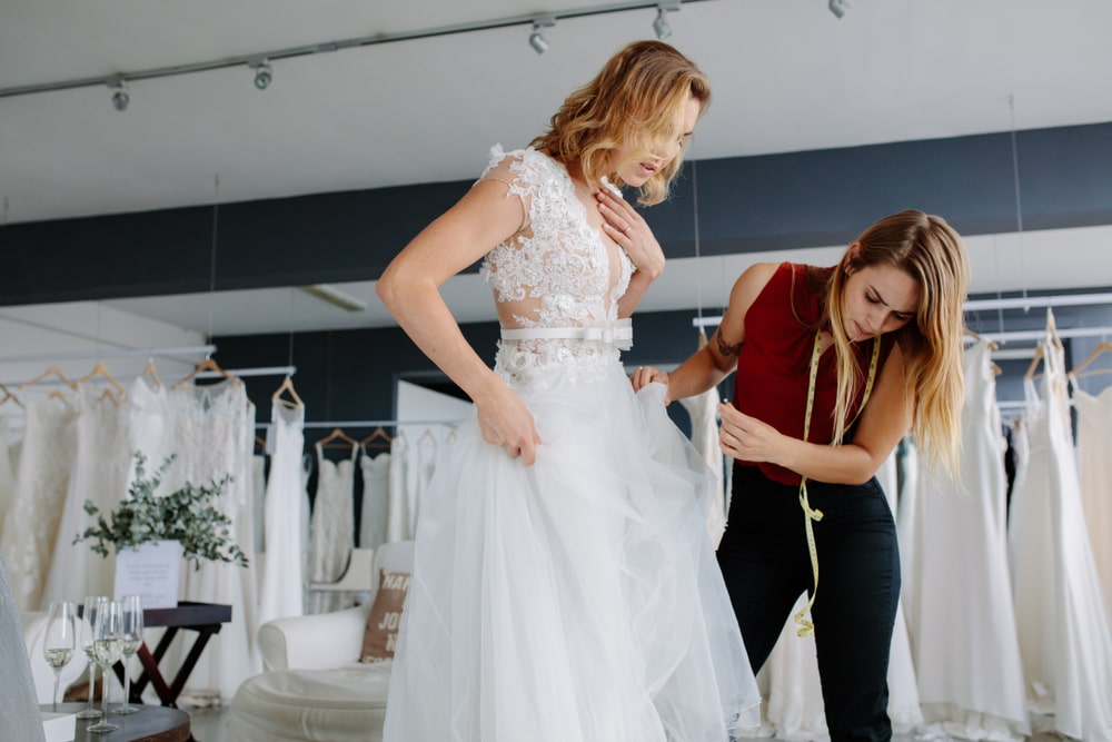 bridal dress shopping