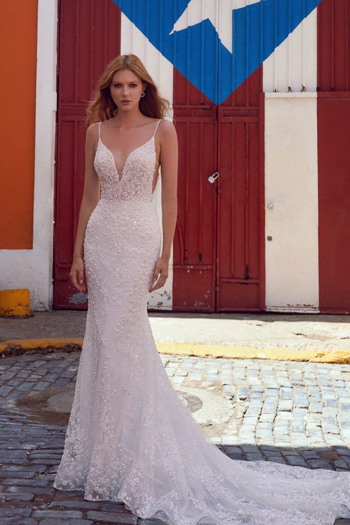 sheath wedding dresses