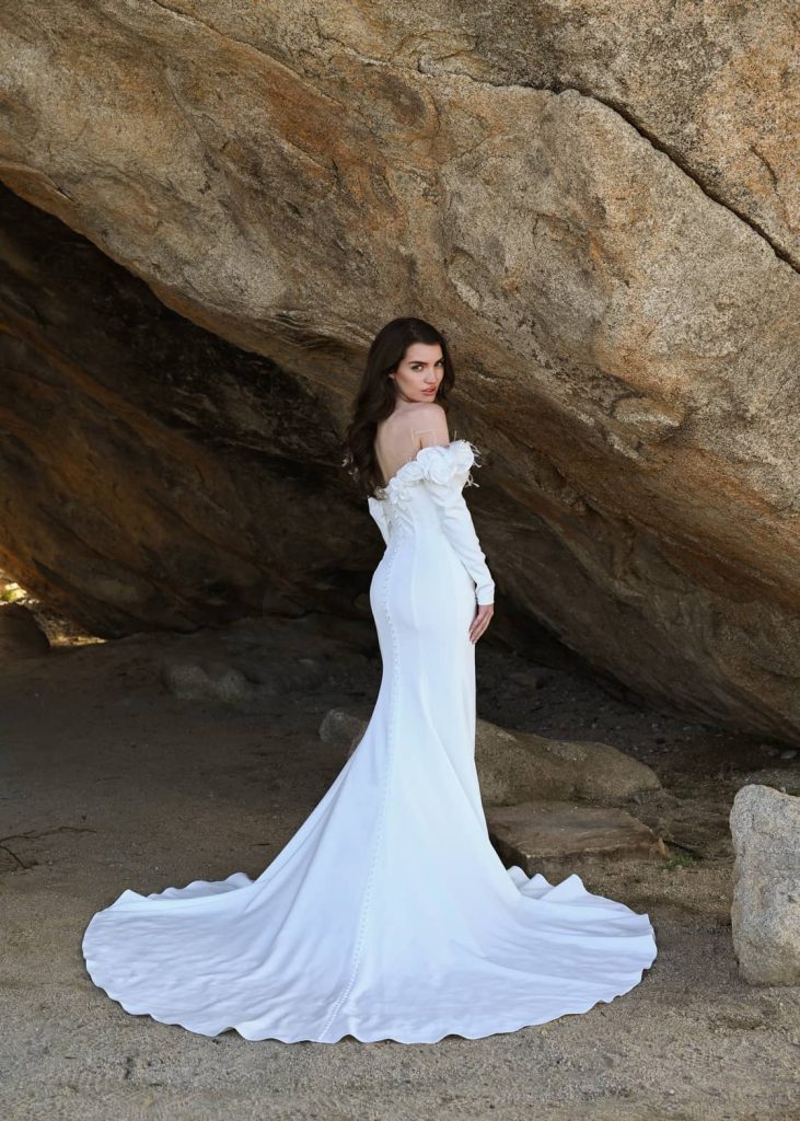 Burbank wedding gown by Dando London- Aphrodite Bridal Store