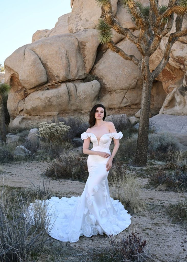 Cascadia wedding gown by Dando London- Aphrodite Bridal Store