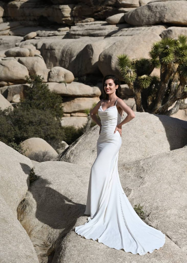 Escondido wedding gown by Dando London- Aphrodite Bridal Store