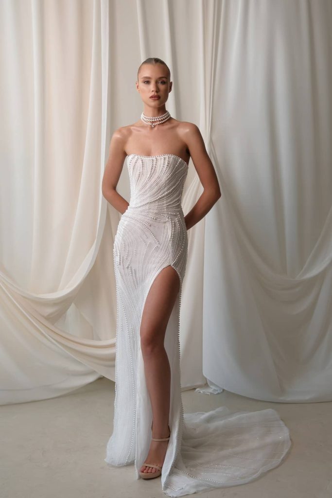 adam zohar's x gown - Aphrodite Bridal