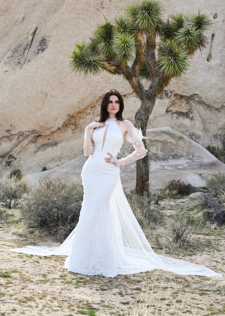 Sierra wedding gown by Dando London- Aphrodite Bridal Store